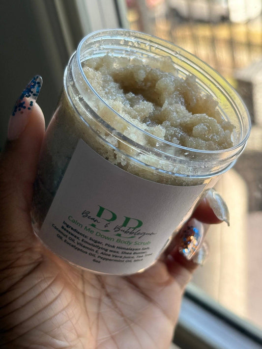 Calm Me Down Body Scrub - Bean & Bubblegum