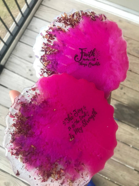 Individual Coasters - Bean & Bubblegum